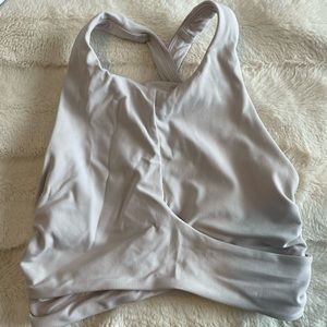 Lululemon “always aligned” bra top in pale lilac